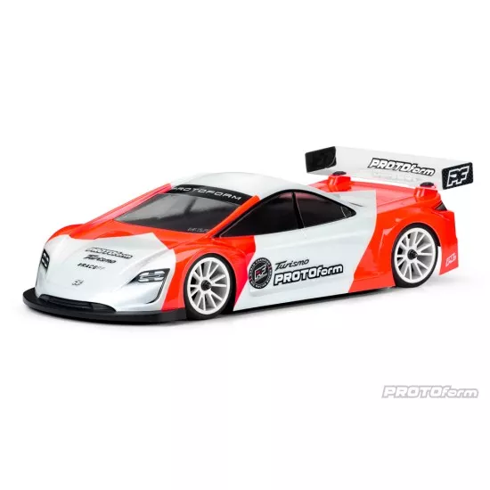 Turismo Light Weight Clear Body for 190mm TC