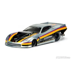 Chevrolet Corvette C7 Pro-Mod Clear Body for Slash 2wd Drag Car