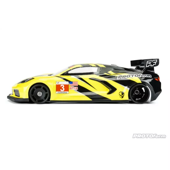 Chevrolet Corvette C8 Clear Body for GT12