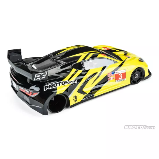 Chevrolet Corvette C8 Clear Body for GT12