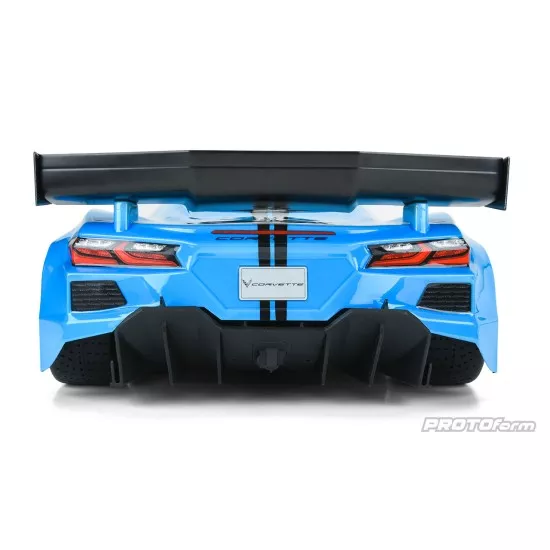 Chevrolet Corvette C8 Clear Body for ARRMA Felony & Infraction