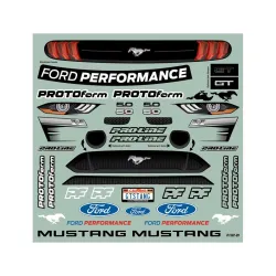 2021 Ford Mustang Clear Body for ARRMA Vendetta & Infraction 570 MEGA (requires ARA320357 Body Posts)