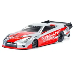 Nissan GT-R R35 Pro Mod Clear Body for Losi 22S No Prep Drag Car & Other SC-Based Drag Cars