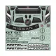 Nissan GT-R R35 Pro Mod Clear Body for Losi 22S No Prep Drag Car & Other SC-Based Drag Cars