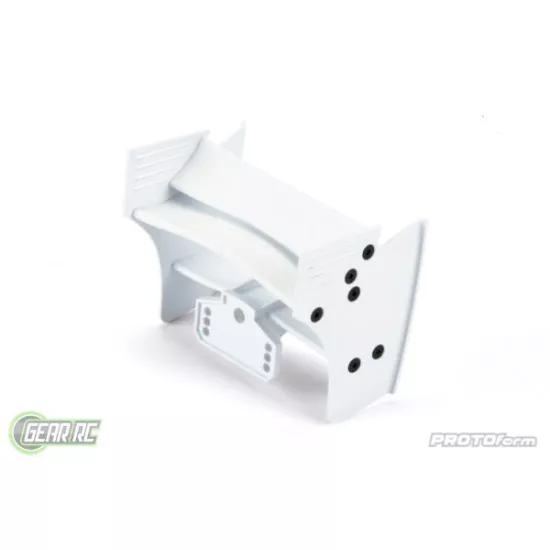 PROTOform F1 Rear Wing  White for 1:10 Formula 1