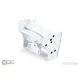 PROTOform F1 Rear Wing  White for 1:10 Formula 1