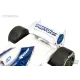 PROTOform F1 Rear Wing  White for 1:10 Formula 1