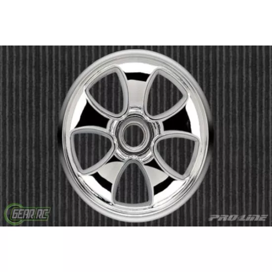 Torque 2.8 (30 Series) Chrome Front Wheels (2) for JATO, PR2694-01