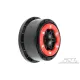 Split Six 2.2/3.0 Red/Black Bead-Loc Wheels (2) for Sla
