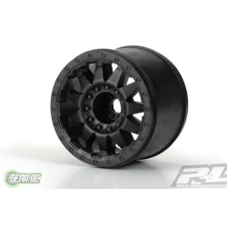 F-11 3.8 BLACK 1/2 OFFSET 2 WHEEL (TRAXXAS BEAD) 17MM HEX
