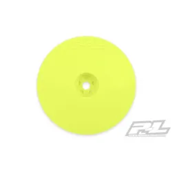 Velocity Narrow 2.2 Hex Carpet Front Yellow Wheels (2) for RB7, B6 and B6D