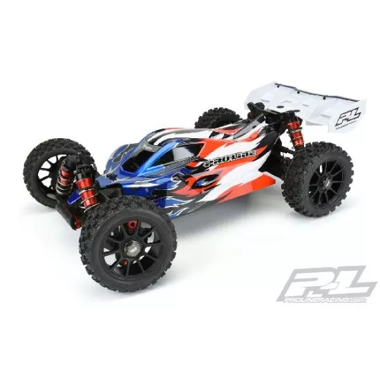 Mach 10 Black Front or Rear Wheels (4) for 1:8 Buggy
