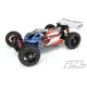 Mach 10 Black Front or Rear Wheels (4) for 1:8 Buggy