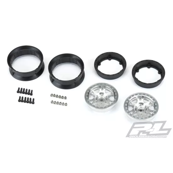 Impulse 1.9 Aluminum Composite Internal Bead-Loc Wheels for Rock Crawlers Front or Rear