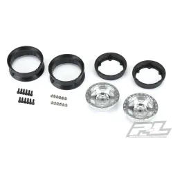Crestline 1.9 Aluminum Composite Internal Bead-Loc Wheels for Rock Crawlers Front or Rear (PRO279100)