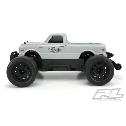 1972 Chevy C-10 Tough-Color (Stone Gray) Body for Stampede & Granite