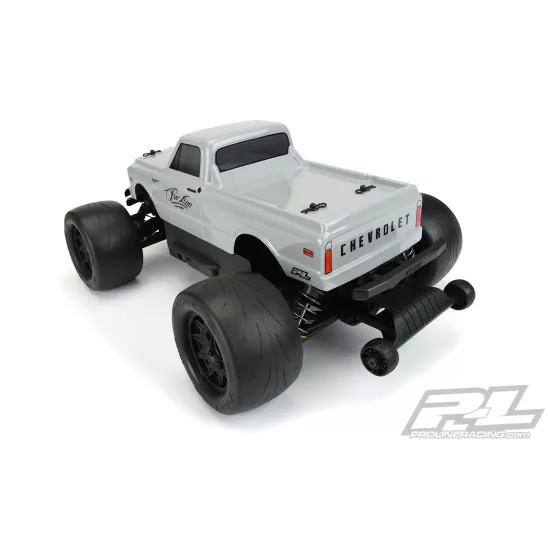 1972 Chevy C-10 Tough-Color (Stone Gray) Body for Stampede & Granite