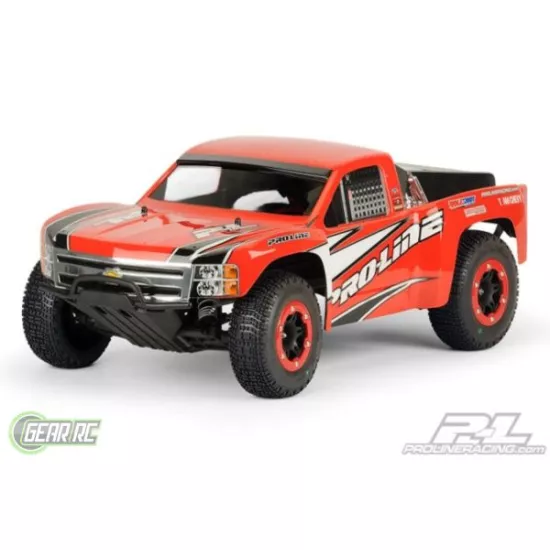 Chevy Silverado 1500 Clear Body for Slash and SC10