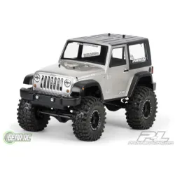 2009 Jeep Wrangler Clear body for 1:10 Scale Crawlers