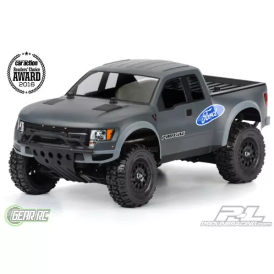 True Scale Ford F-150  Raptor SVT Clear Body for Slash, Slas