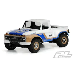 1966 Ford F-100 Clear Body for Slash 2wd, Slash 4x4 & PRO-Fusion SC 4x4 (with extended body mounts)
