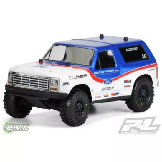 1981 Ford Bronco Clear Body for PRO-2 SC, Slash, Slash 4x4 a