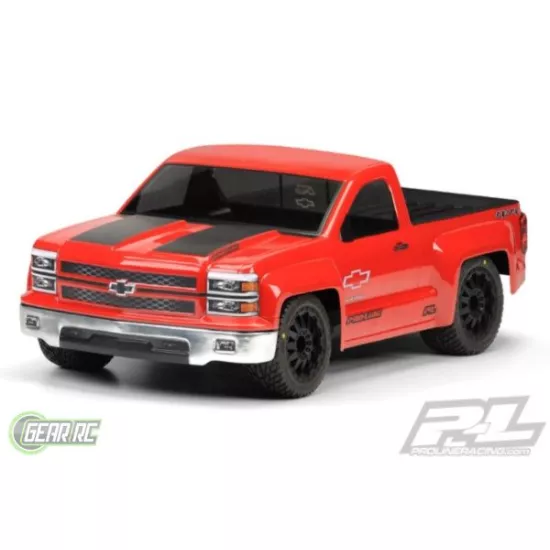 Chevy Silverado Pro-Touring Clear Body for PRO-2 SC, Slash,