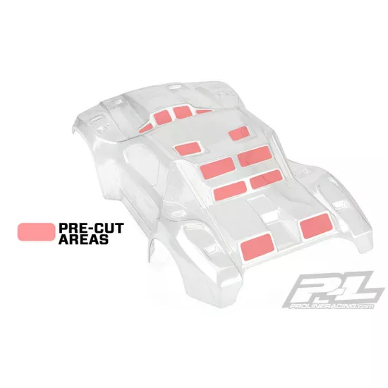 Pre-Cut Flo-Tek Fusion Clear Body for SC (PRO345817)