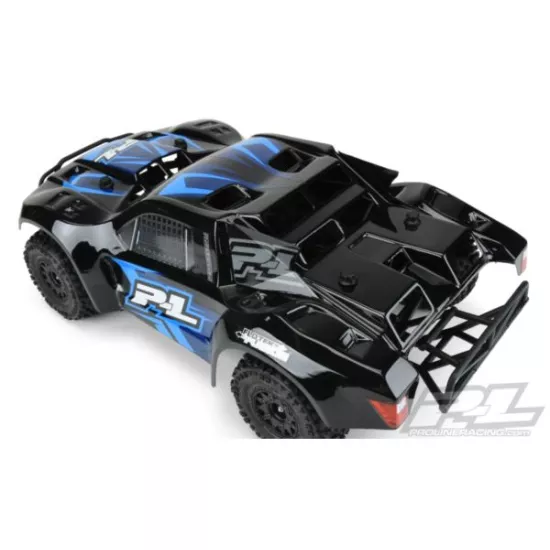 Pre-Cut Flo-Tek Fusion Tough-Color (Black) Body for PRO-Fusion SC 4x4, Slash 2wd, Slash 4x4, SC6.1, 22SCT & SCTE (PRO345818)