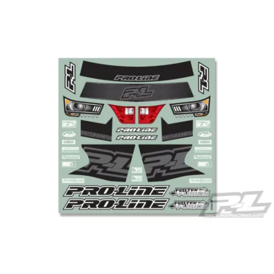 Pre-Cut Flo-Tek Fusion Tough-Color (Black) Body for PRO-Fusion SC 4x4, Slash 2wd, Slash 4x4, SC6.1, 22SCT & SCTE (PRO345818)