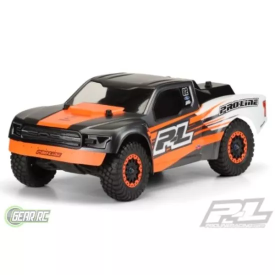 2017 Ford F-150 Raptor Desert Truck Clear Body for Slash