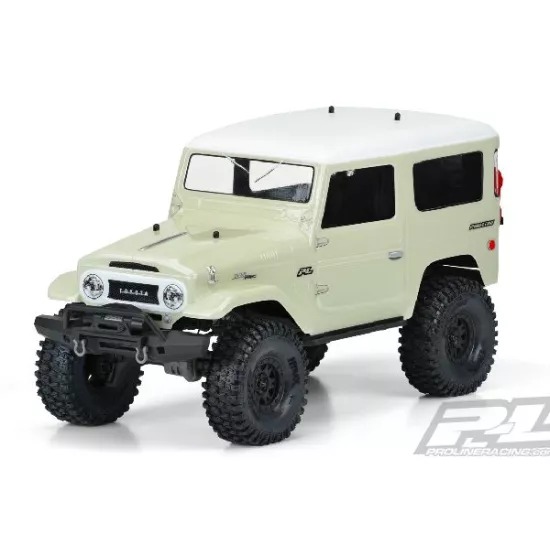 Proline 1965 Toyota Land Cruiser FJ40 Clear Bodyfor 12.8 Wheelbase TRX-4 traxxas