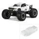 Pre-Cut Brute Bash Armor Body White for X-Maxx