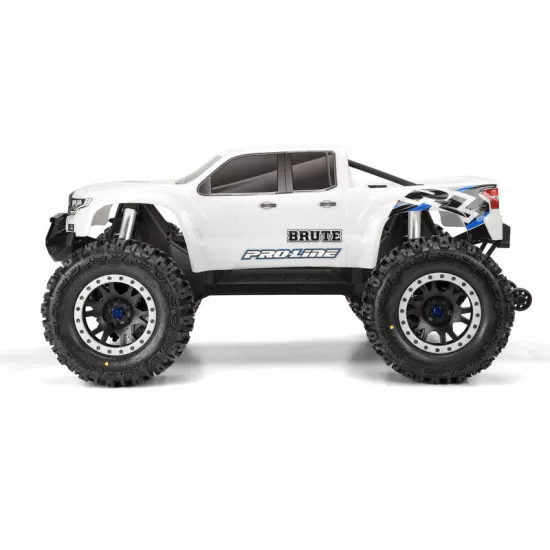Pre-Cut Brute Bash Armor Body White for X-Maxx