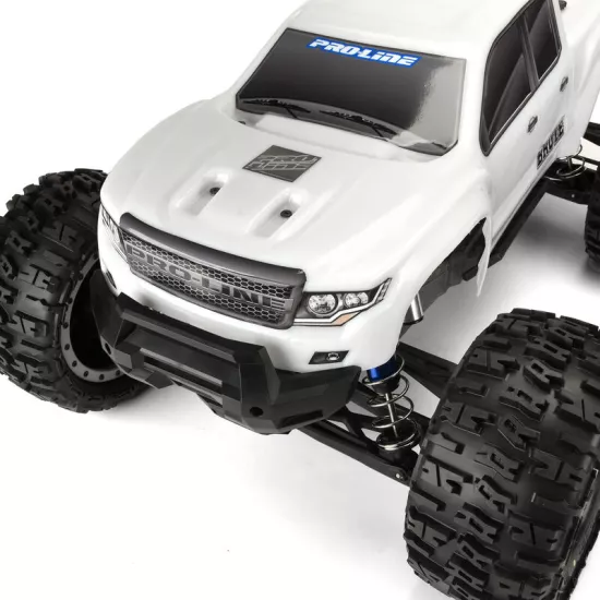 Pre-Cut Brute Bash Armor Body White for X-Maxx