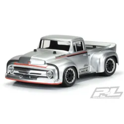 1956 Ford F-100 Pro-Touring Street Truck Clear Body for Slash 2wd Slash 4x4 en 1op10 rally