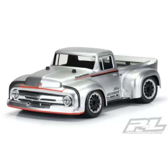 1956 Ford F-100 Pro-Touring Street Truck Clear Body for Slash 2wd Slash 4x4 en 1op10 rally
