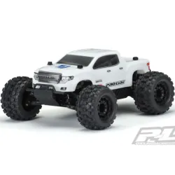Pre-Cut Brute Bash Armor Body White for PRO-MT 4x4 and Stampede 4x4 Pre-Cut Brut