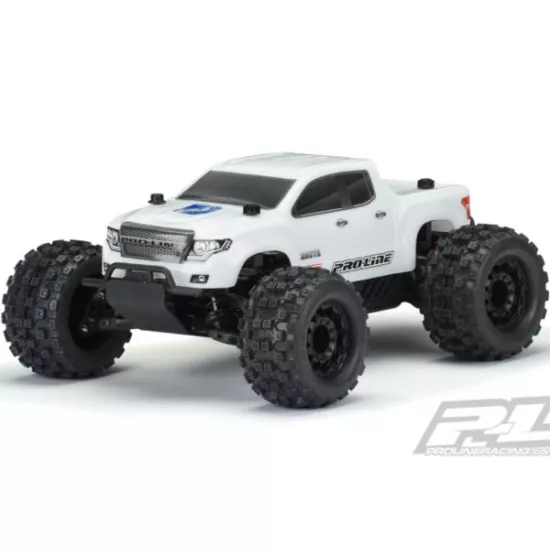 Pre-Cut Brute Bash Armor Body White for PRO-MT 4x4 and Stampede 4x4 Pre-Cut Brut