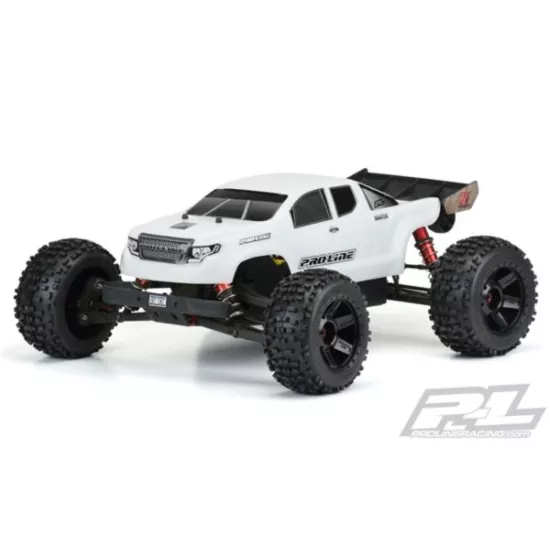 Pre-Cut Brute Bash Armor (White) Body for ARRMA Outcast & Notorious