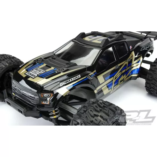 Pre-Cut 2017 Ford F-150 Raptor Clear Body for Rustler 4x4 (PRO352817)