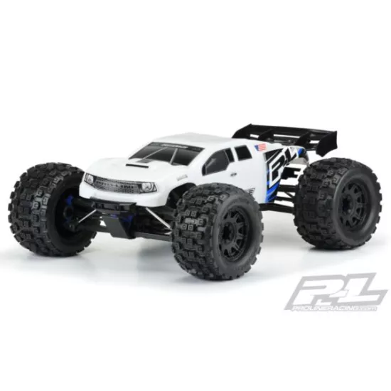 Pre-Cut Brute Bash Armor (White) Body for E-REVO 2.0 (PRO353015)