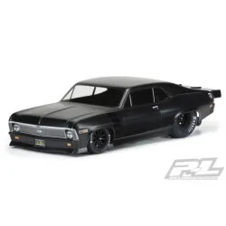 1969 Chevrolet Nova Clear Body for Slash 2wd Drag Car