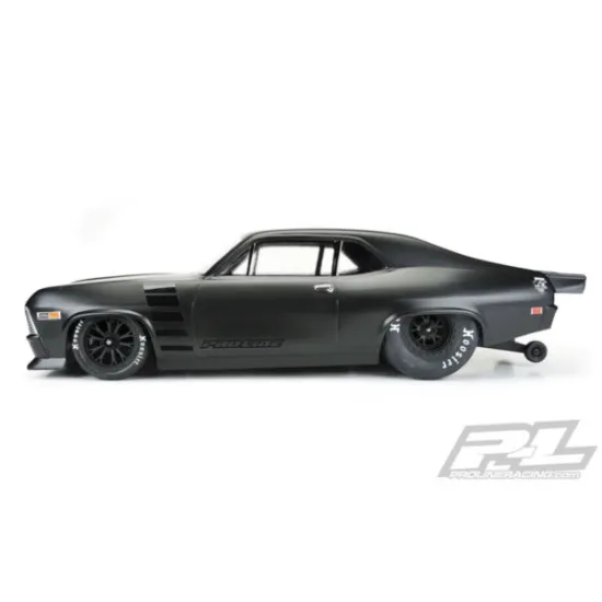 1969 Chevrolet Nova Clear Body for Slash 2wd Drag Car