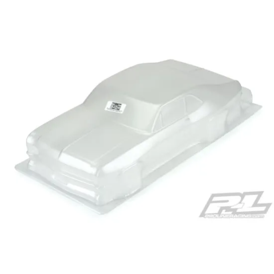 1969 Chevrolet Nova Clear Body for Slash 2wd Drag Car