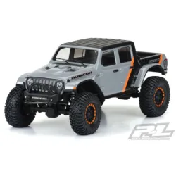 P2020 Jeep Gladiator Clear Body for 12.3" (313mm) Wheelbase Scale Crawler