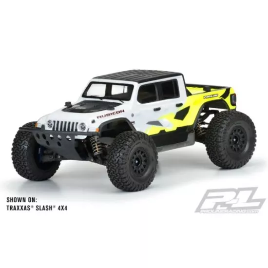 Jeep Gladiator Rubicon Clear Body for Slash, ARRMA Senton, E-REVO 2.0 & PRO-Fusion SC 4x4