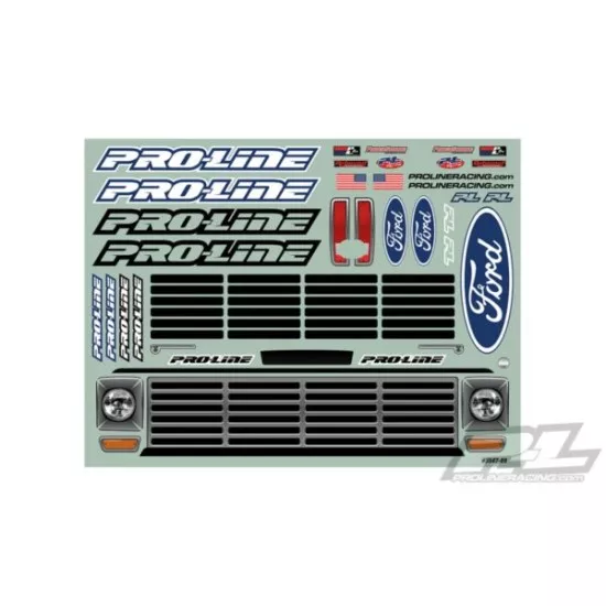 Pre-Cut 1967 Ford F-100 Clear Body for UDR (PRO354717)