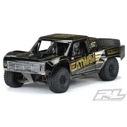 Pre-Cut 1967 Ford F-100 Race Truck Heatwave Edition Tough-Color (Black) Body for Unlimited Desert Racer (PRO354718)