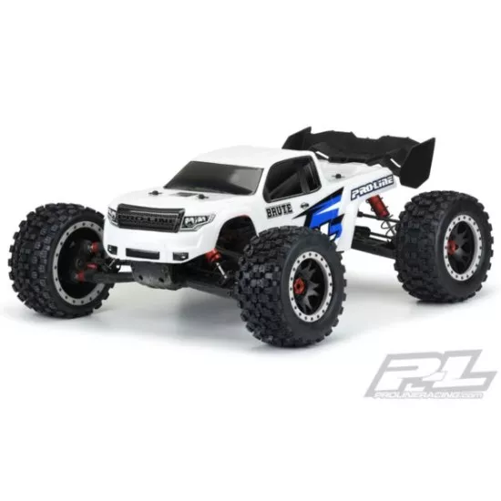 Pre-Cut Brute Bash Armor (White) Body for ARRMA Kraton 8S